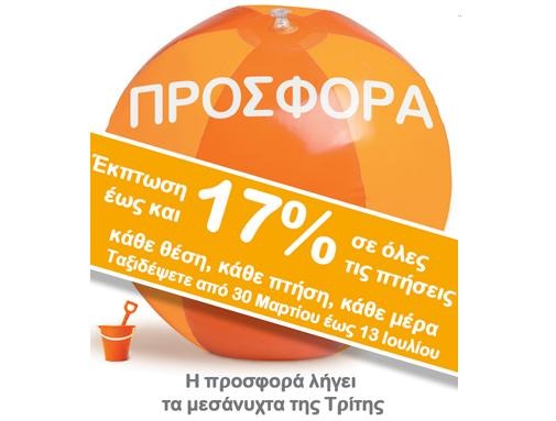 Προσφορά easyJet Μάρτιος 2011